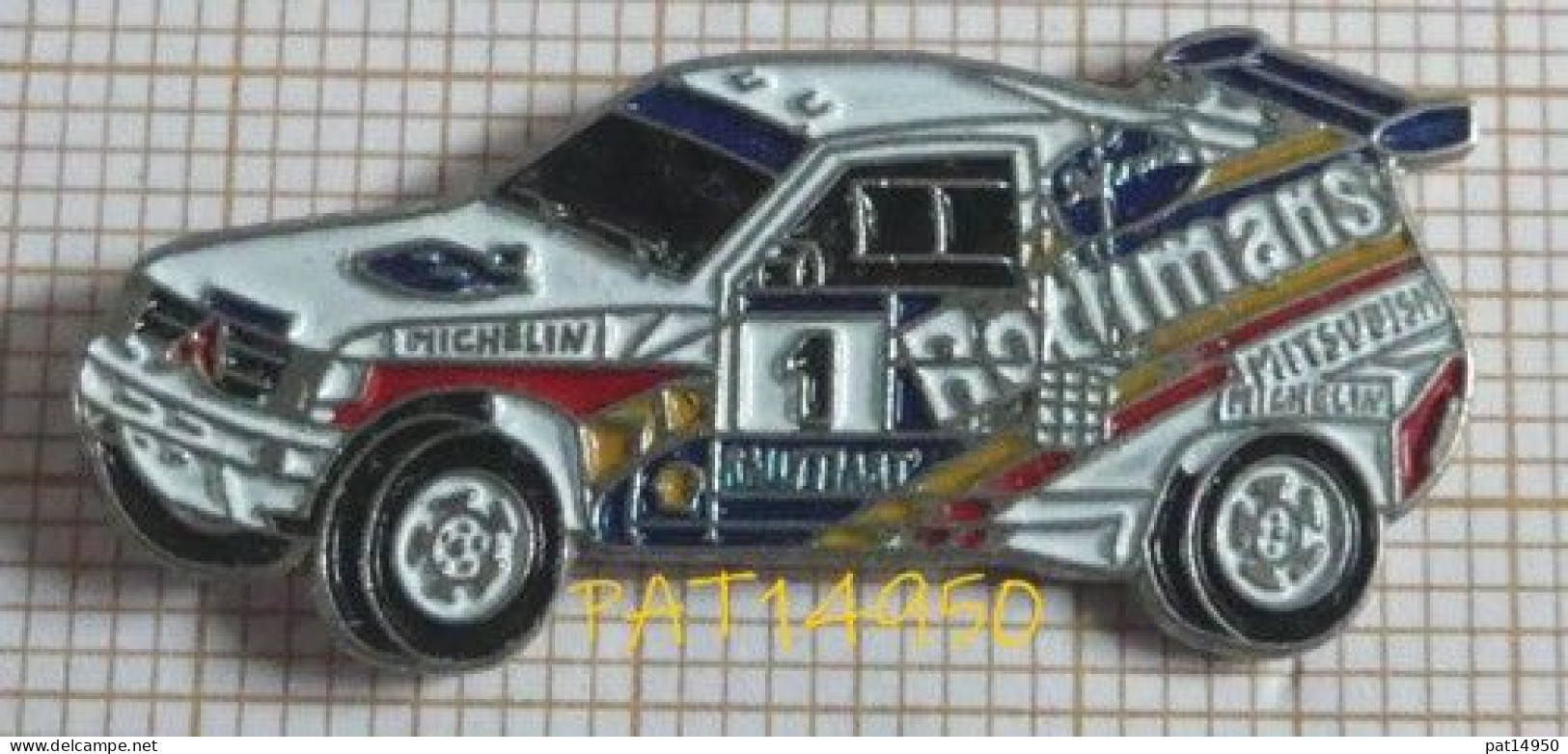 PAT14950 MITSUBISHI PAJERO No 1 RALLYE RAID Publicités ROTHMANS MICHELIN SHELL - Mitsubishi