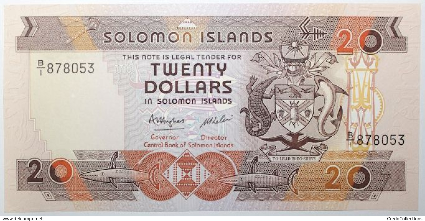 Salomon - 20 Dollars - 1986 - PICK 16a - NEUF - Solomon Islands