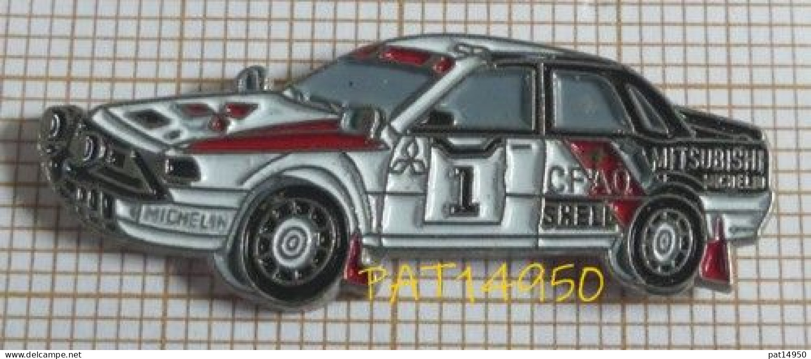 PAT14950 MITSUBISHI GALANT No 1 RALLYE Publicités CFAO MICHELIN SHELL - Mitsubishi