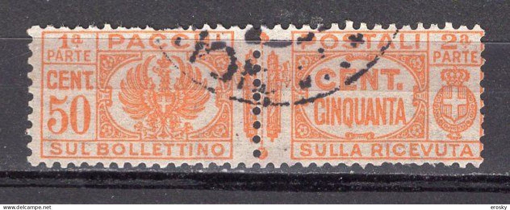 Z6088 - ITALIA REGNO PACCHI SASSONE N°28 - Postal Parcels