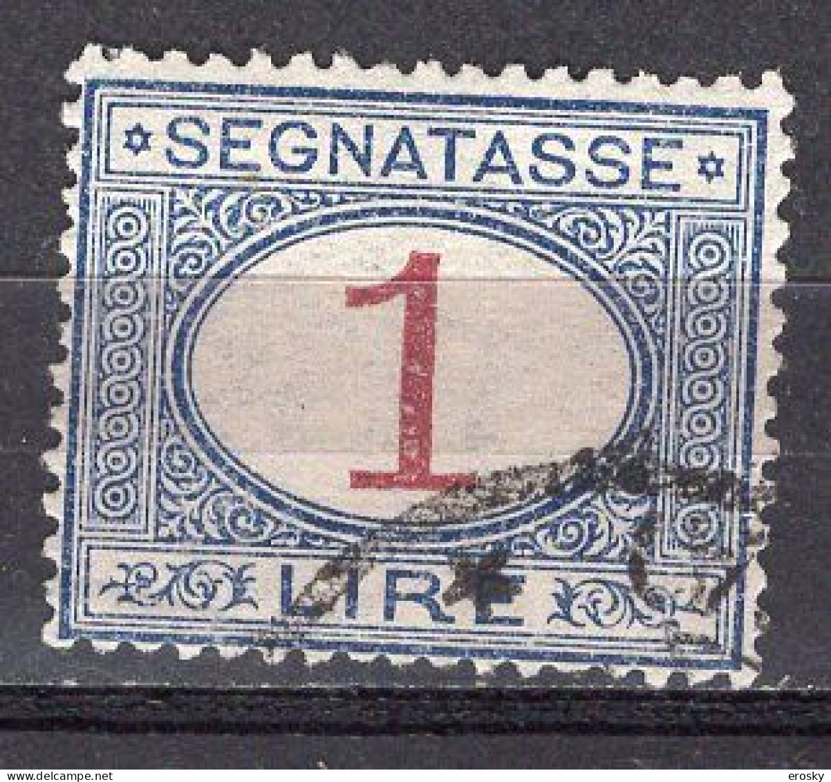 Z6154 - ITALIA REGNO TASSE SASSONE N°27 - Segnatasse