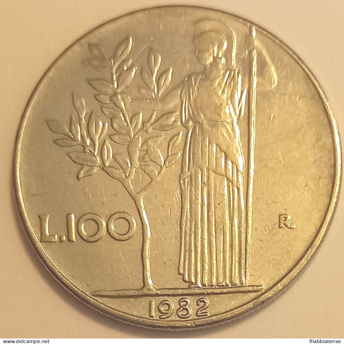 1982 - Italia 100 Lire    ------- - 100 Lire