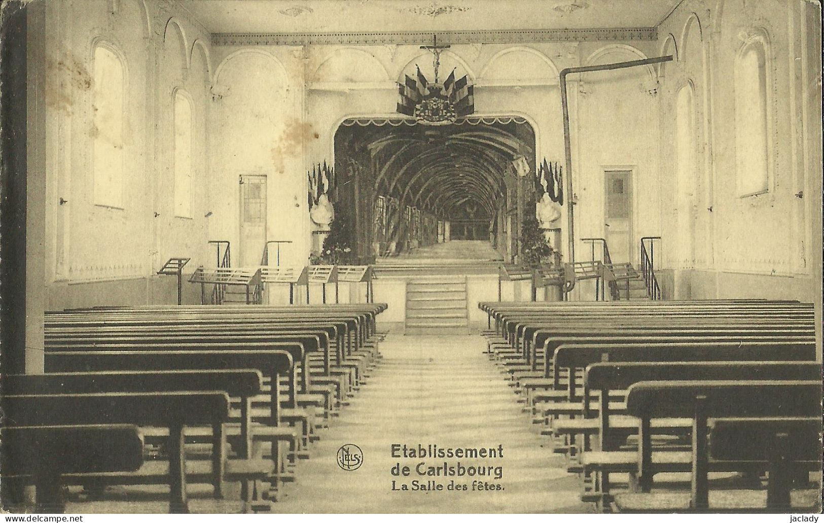 Etablissement De Carlsbourg -- La Salle Des Fêtes.      (2 Scans) - Paliseul