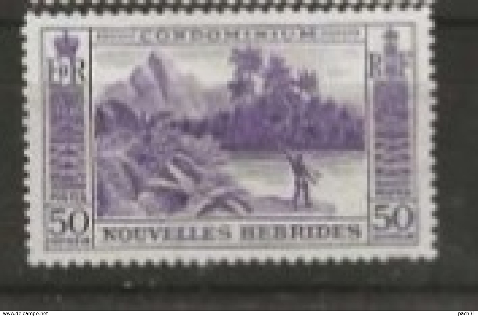 Nouvelles-Hébrides N° YT 182 * - Unused Stamps