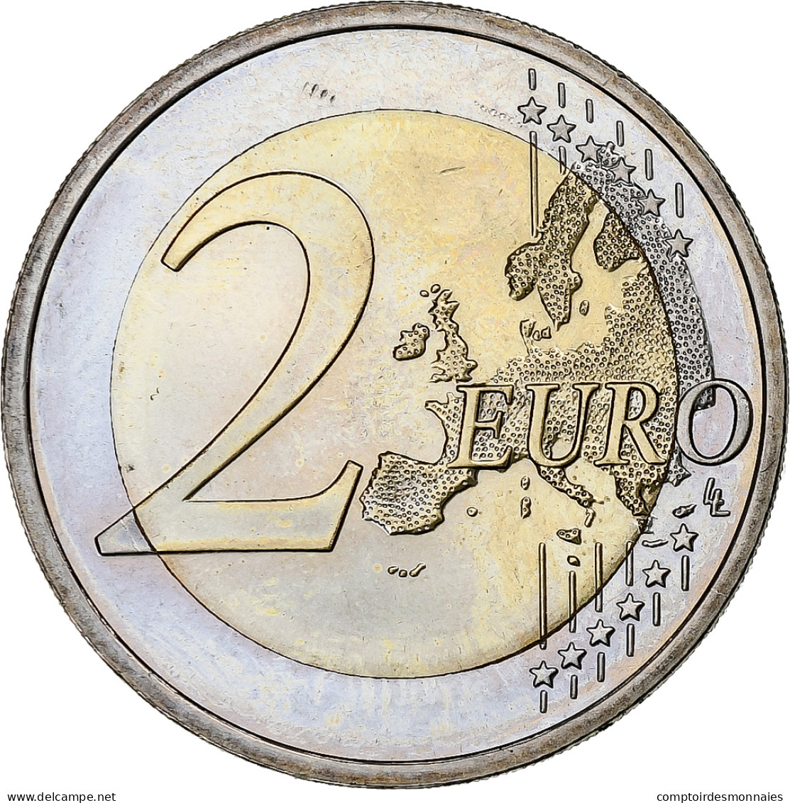 Finlande, 2 Euro, Traité De Rome 50 Ans, 2007, SUP+, Bimétallique - Finlande