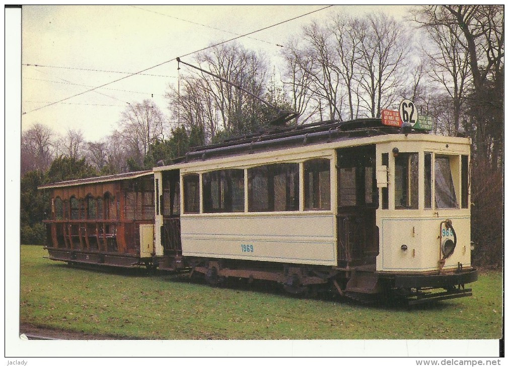 Bruxelles -- Motrice 1969 Et Baladeuse 29 (1945).    (2 Scans) - Transport (rail) - Stations