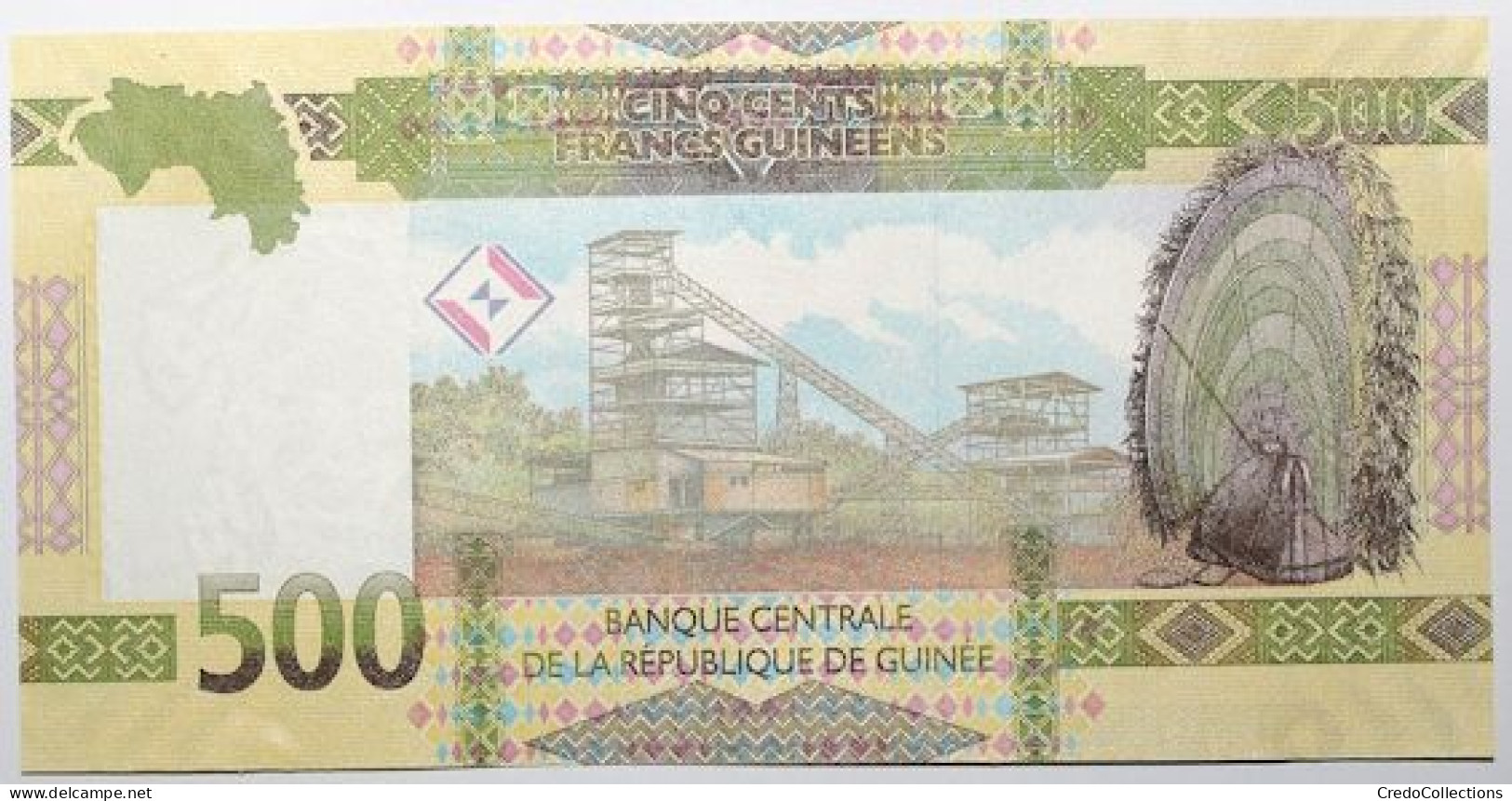 Guinée - 500 Francs Guinéens - 2022 - PICK 52b - NEUF - Guinée