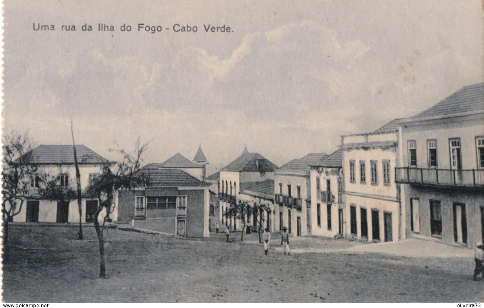 CABO VERDE - ILHA DO FOGO - Uma Rua - Cap Verde