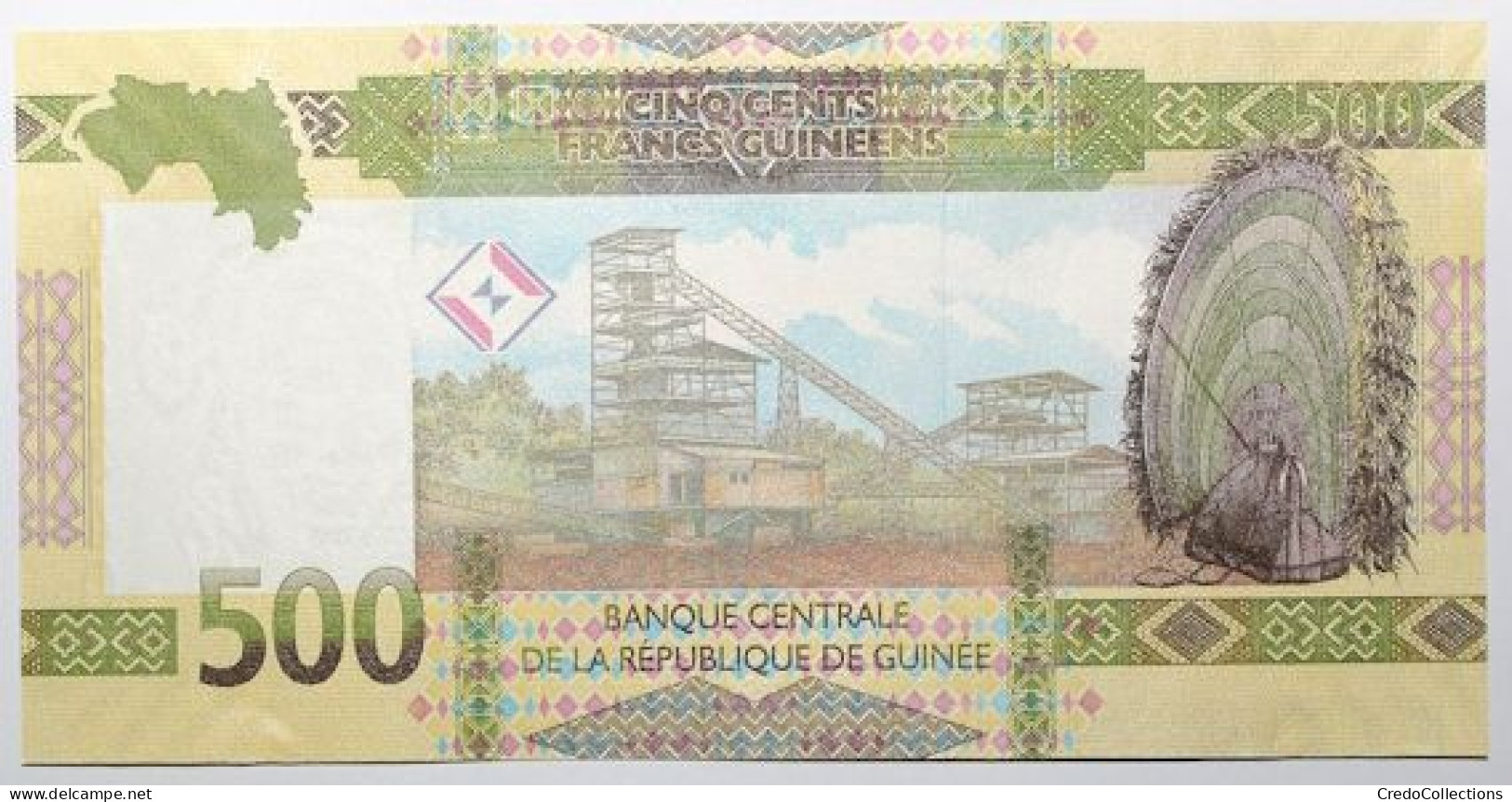 Guinée - 500 Francs Guinéens - 2022 - PICK 52b - NEUF - Guinea