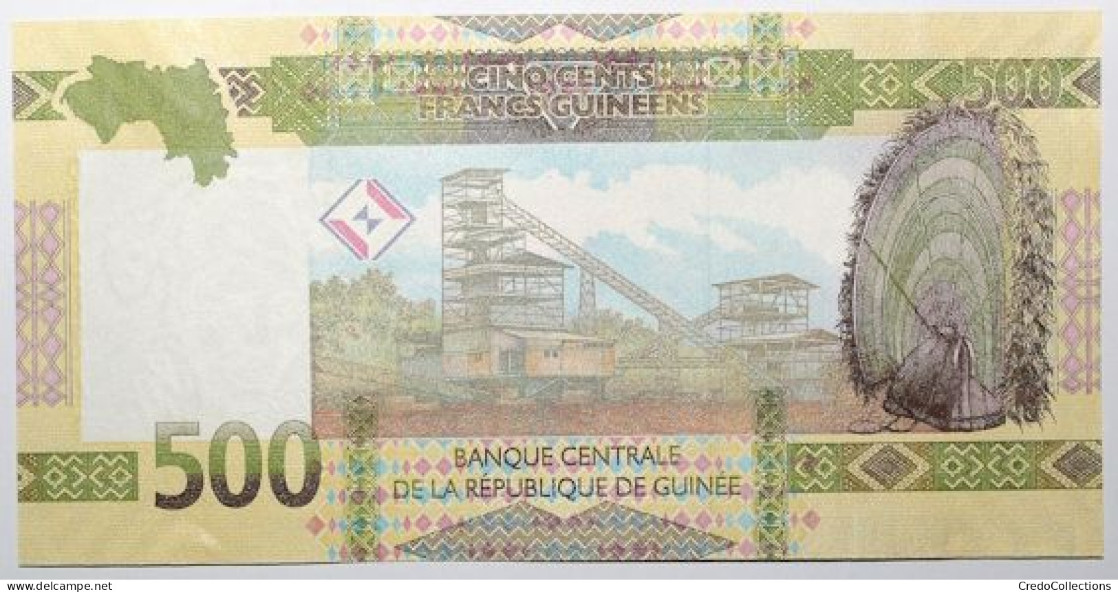 Guinée - 500 Francs Guinéens - 2022 - PICK 52b - NEUF - Guinée