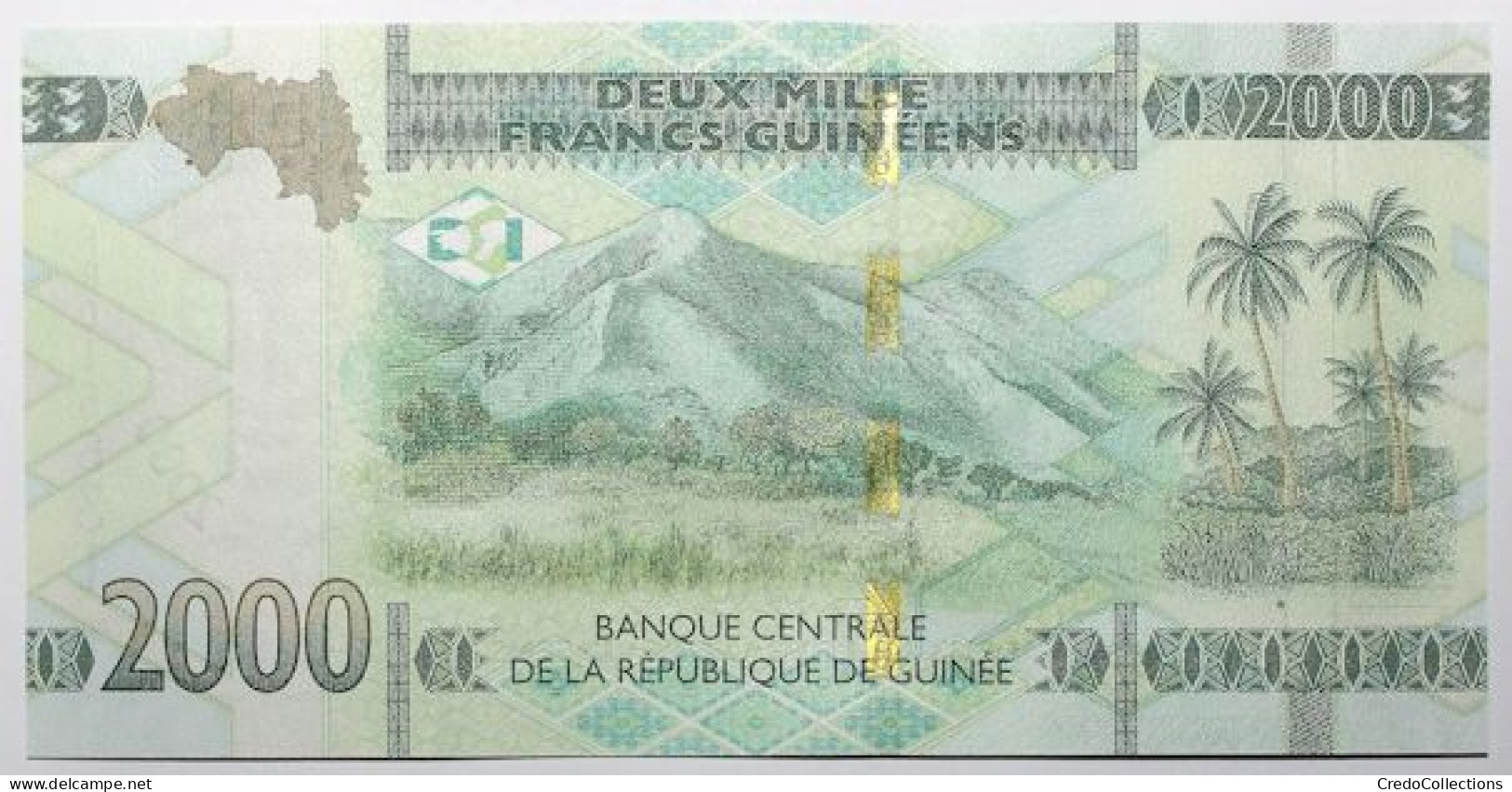 Guinée - 2000 Francs Guinéens - 2022 - PICK 48Ab - NEUF - Guinée