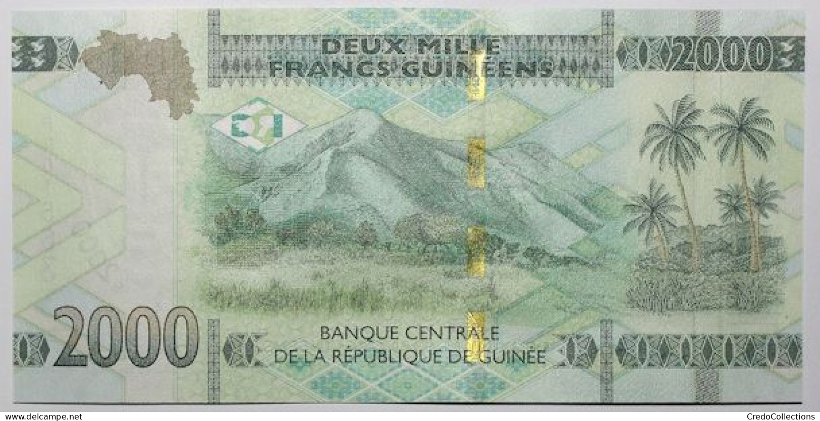 Guinée - 2000 Francs Guinéens - 2022 - PICK 48Ab - NEUF - Guinee