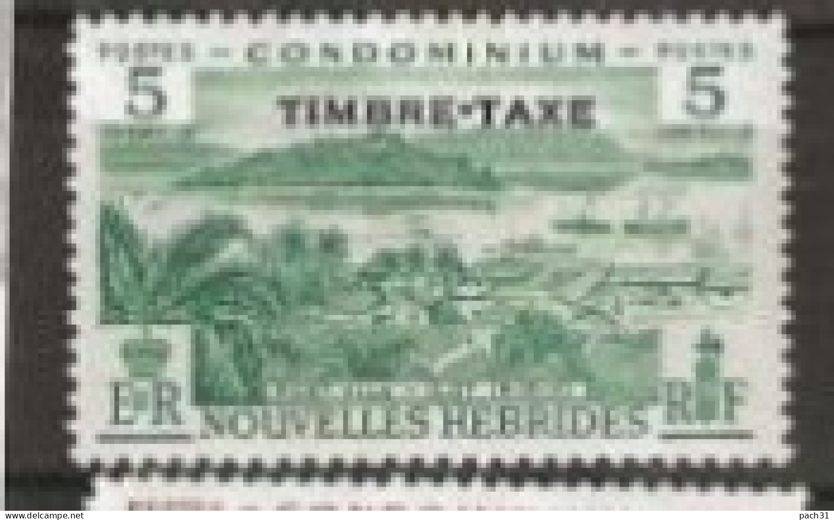 Nouvelles-Hébrides N° YT T 36 ** - Timbres-taxe