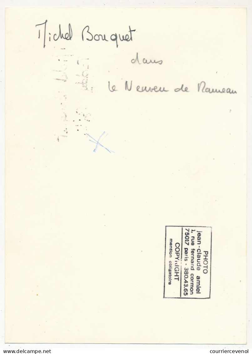 FRANCE - Photographie - Michel Bouquet Dans Le Neveu De Rameau - Photo Jean Claude Amiel - Personalità