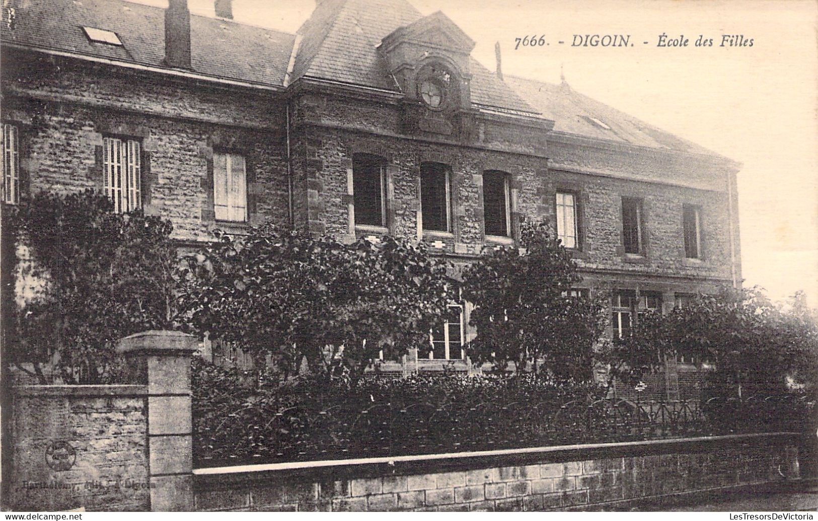 FRANCE - Digoin - Ecole Des Filles - Carte Postale Ancienne - Digoin