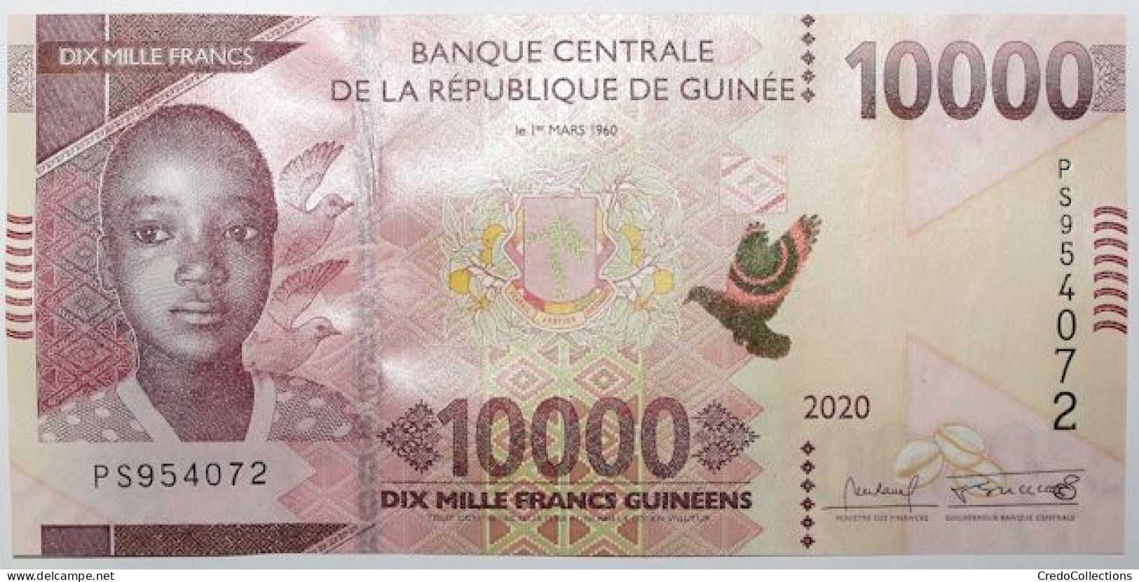 Guinée - 10000 Francs Guinéens - 2020 - PICK 49Ab - NEUF - Guinée