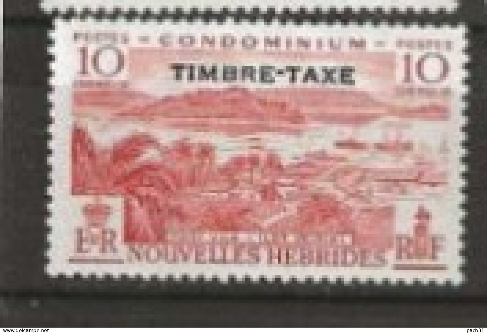 Nouvelles-Hébrides N° YT T 37 ** - Timbres-taxe