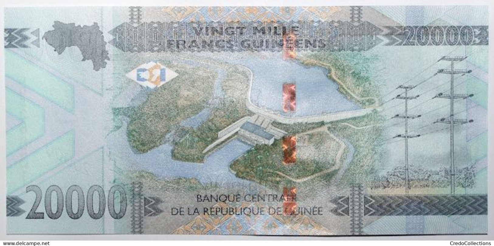 Guinée - 20000 Francs Guinéens - 2020 - PICK 50c - NEUF - Guinee