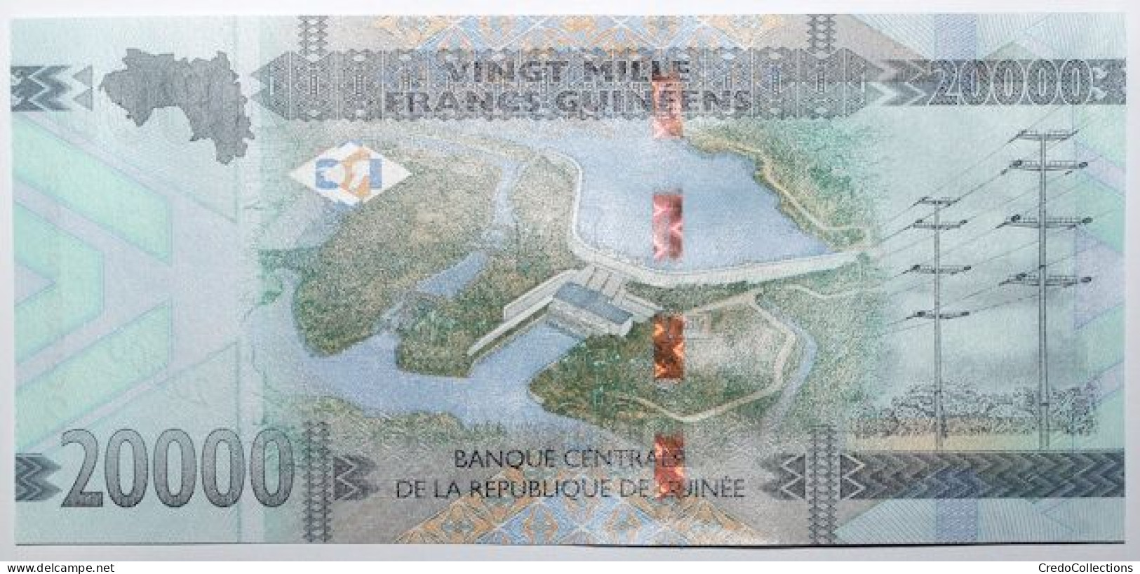 Guinée - 20000 Francs Guinéens - 2020 - PICK 50c - NEUF - Guinée