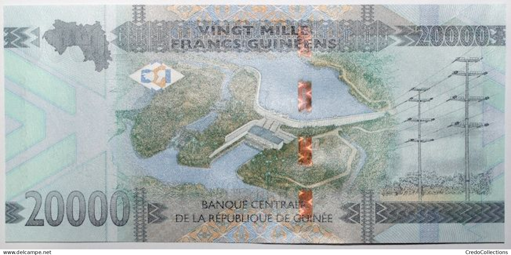 Guinée - 20000 Francs Guinéens - 2020 - PICK 50c - NEUF - Guinee