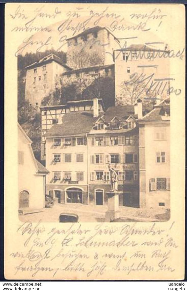 RC300 FELDKIRCH , SCHLOSS ( RETRO INDIVISO 1900) - Feldkirch