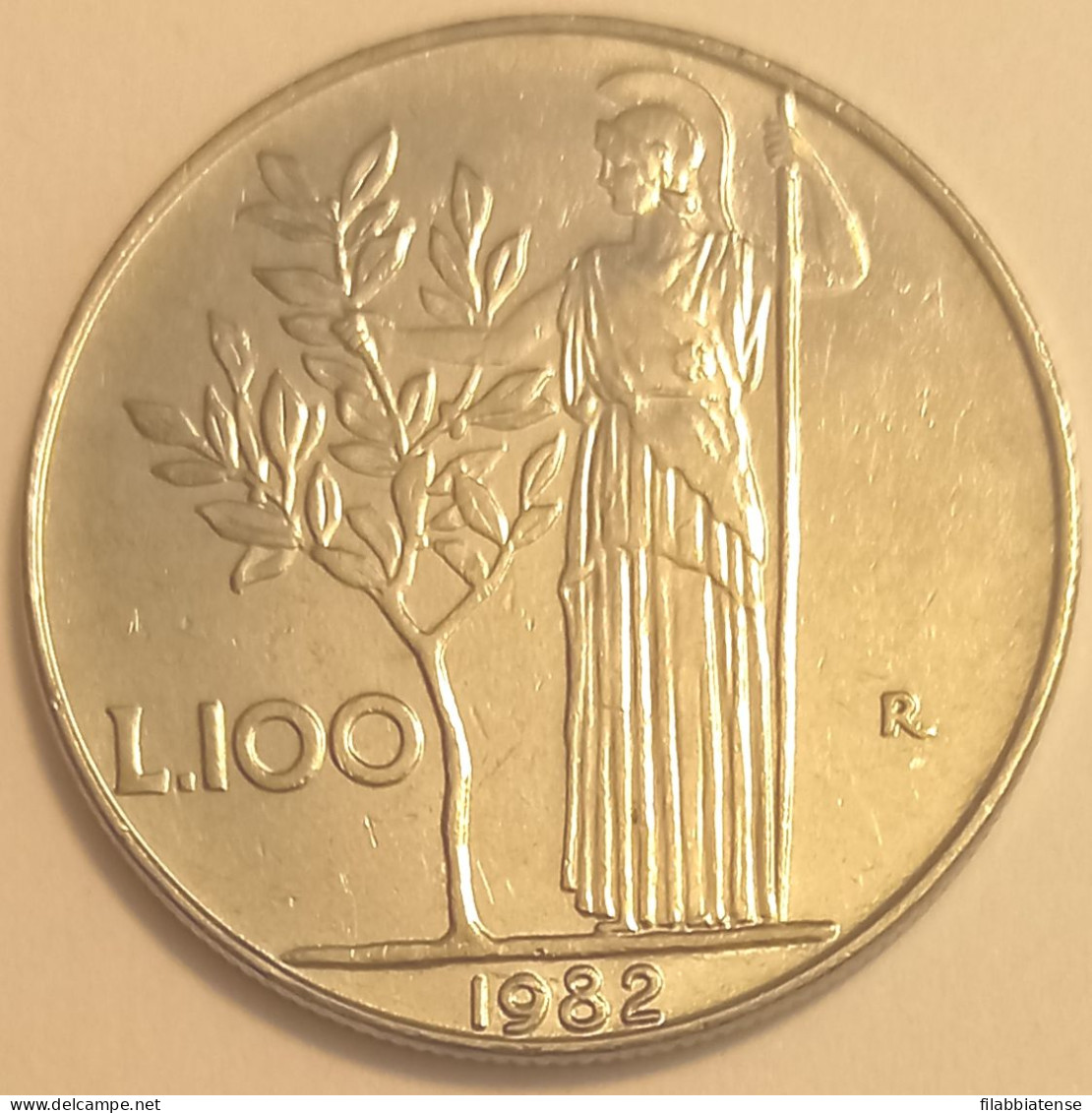 1982 - Italia 100 Lire    ------- - 100 Lire