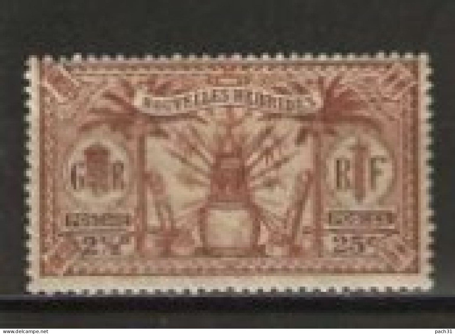 Nouvelles-Hébrides N° YT  82 * - Unused Stamps