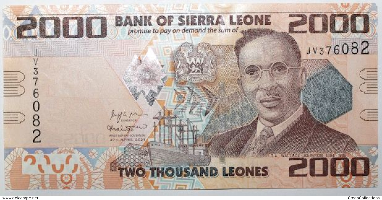 Sierra Leone - 2000 Leones - 2021 - PICK 31f - NEUF - Sierra Leone