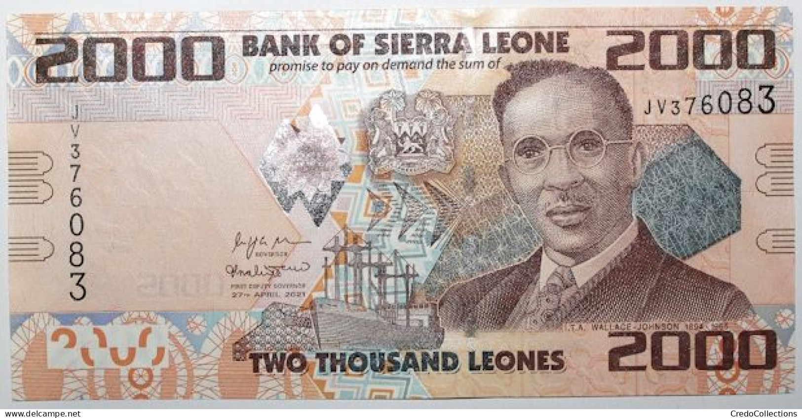 Sierra Leone - 2000 Leones - 2021 - PICK 31f - NEUF - Sierra Leone