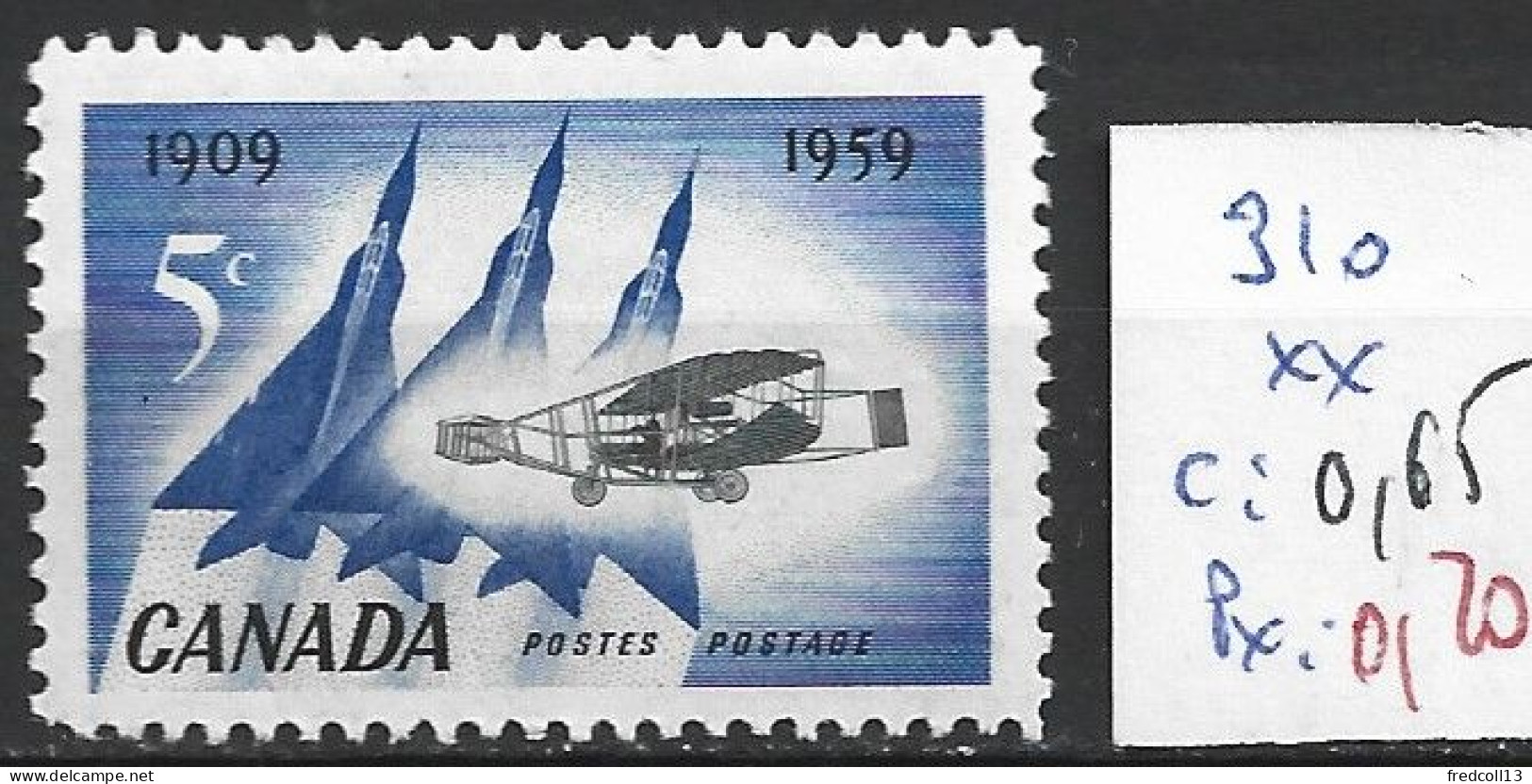 CANADA 310 ** Côte 0.65 € - Unused Stamps