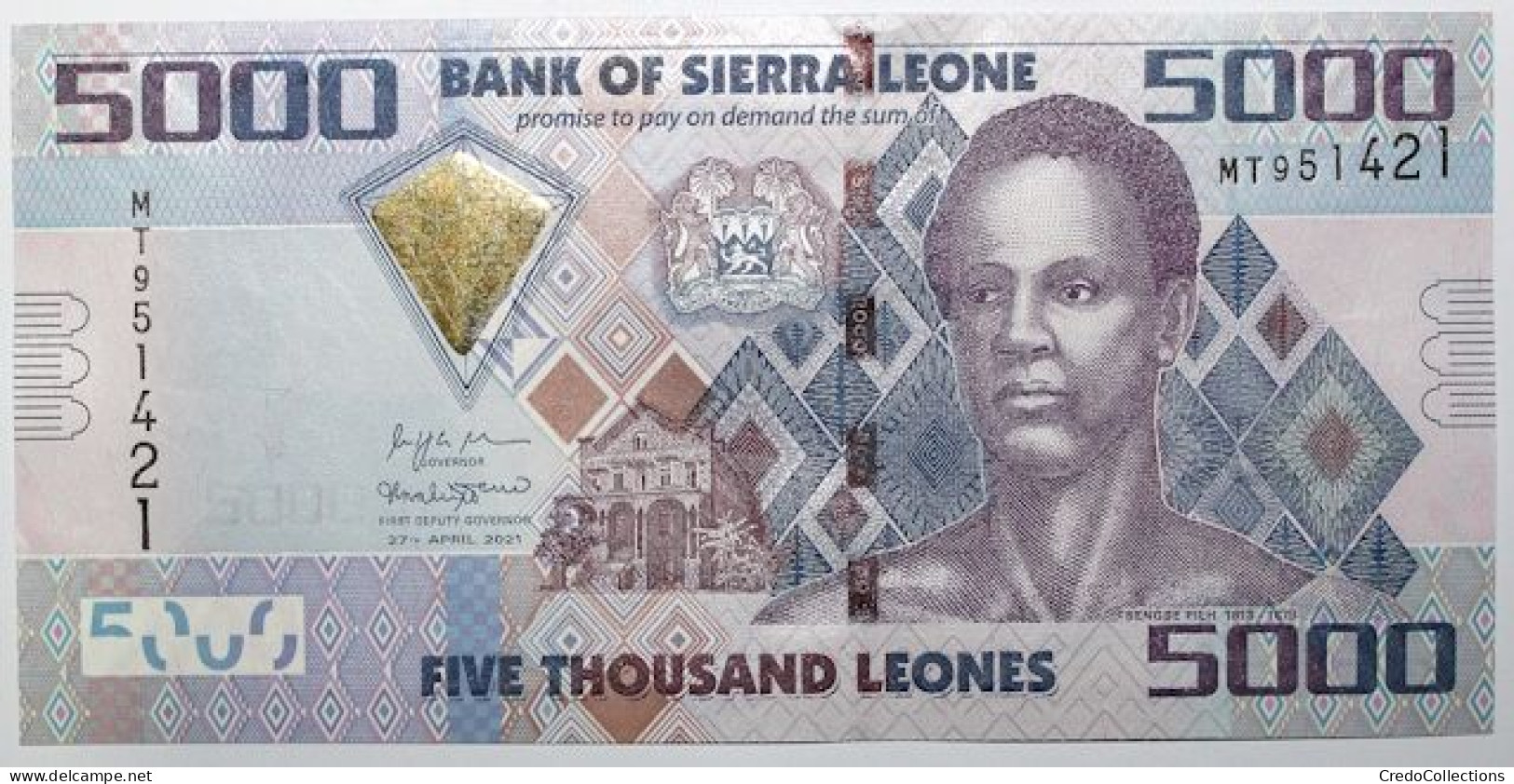 Sierra Leone - 5000 Leones - 2021 - PICK 32f - NEUF - Sierra Leone