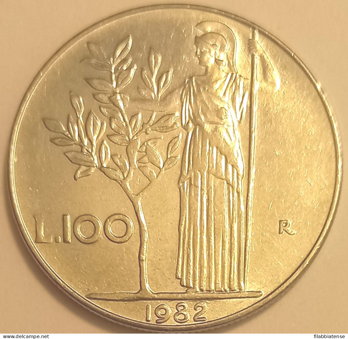 1982 - Italia 100 Lire    ------- - 100 Lire