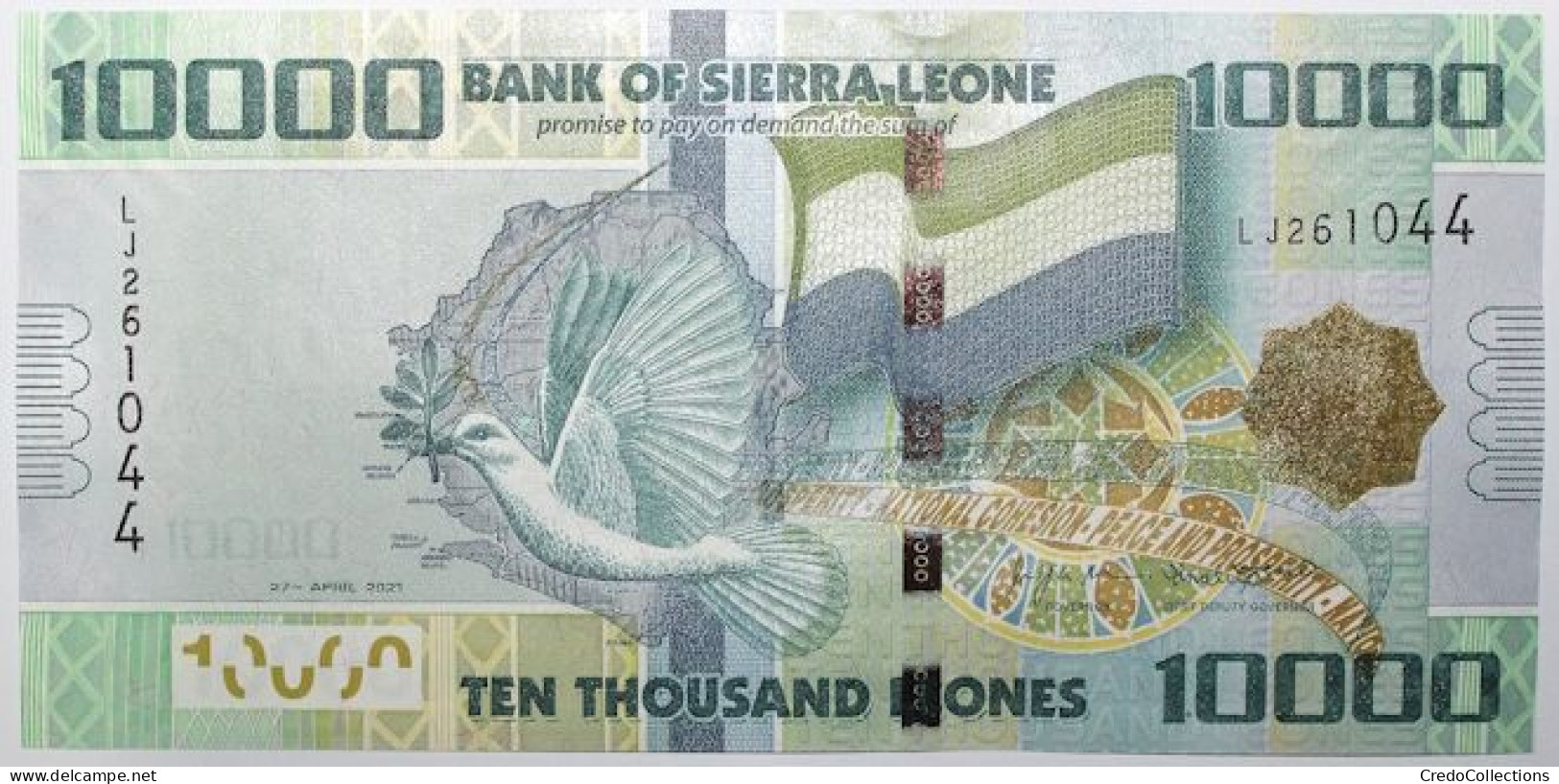 Sierra Leone - 10000 Leones - 2021 - PICK 33f - NEUF - Sierra Leone