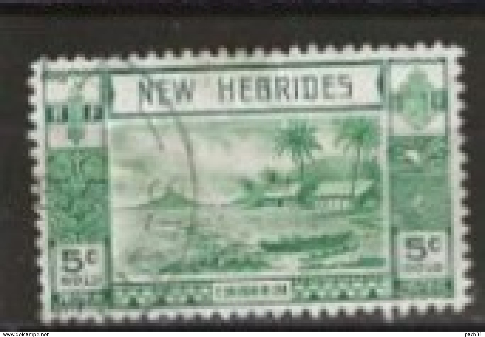 Nouvelles-Hébrides N° YT  100 - Used Stamps