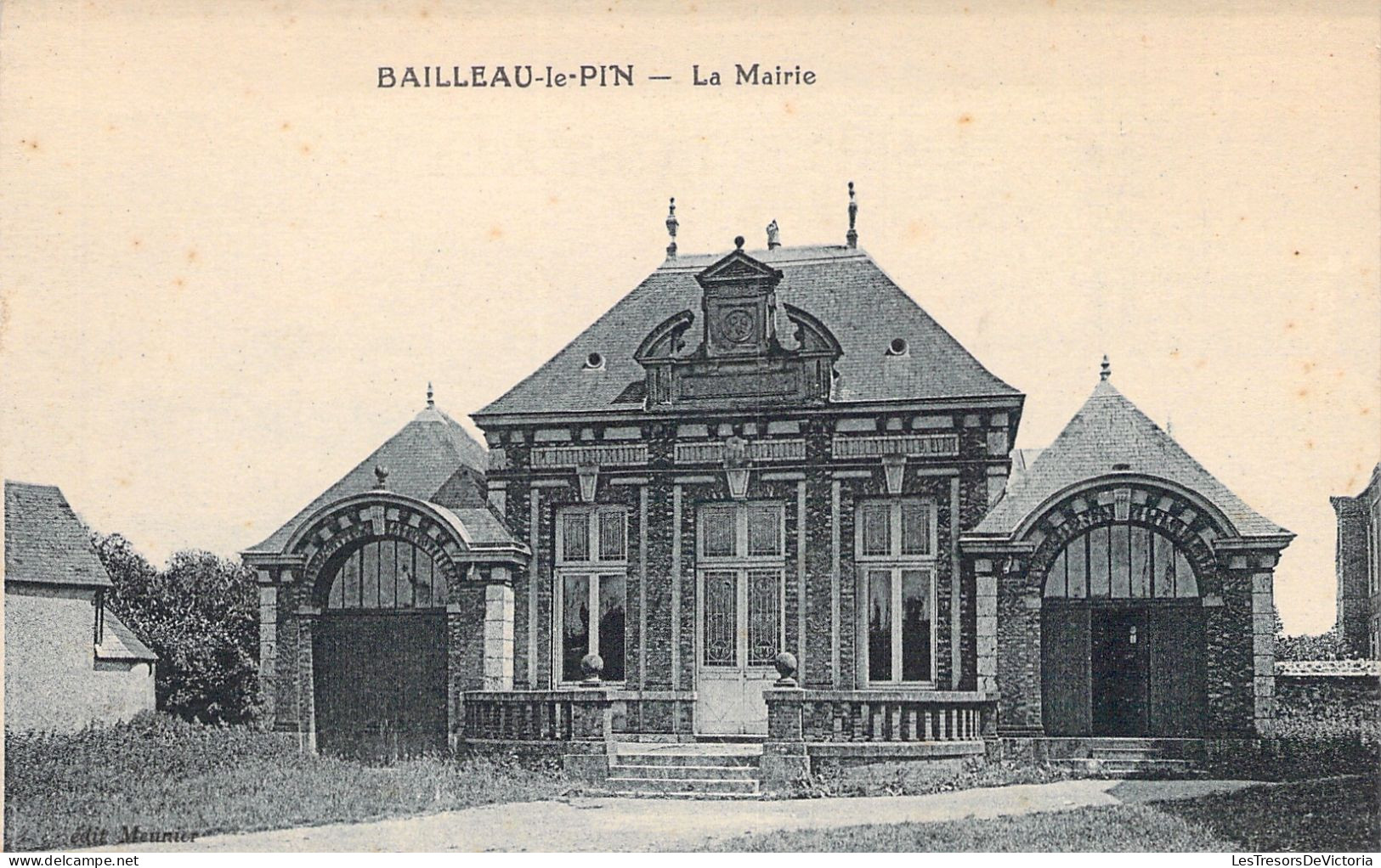FRANCE - Bailleau Le Pin - La Mairie - Carte Postale Ancienne - Andere & Zonder Classificatie