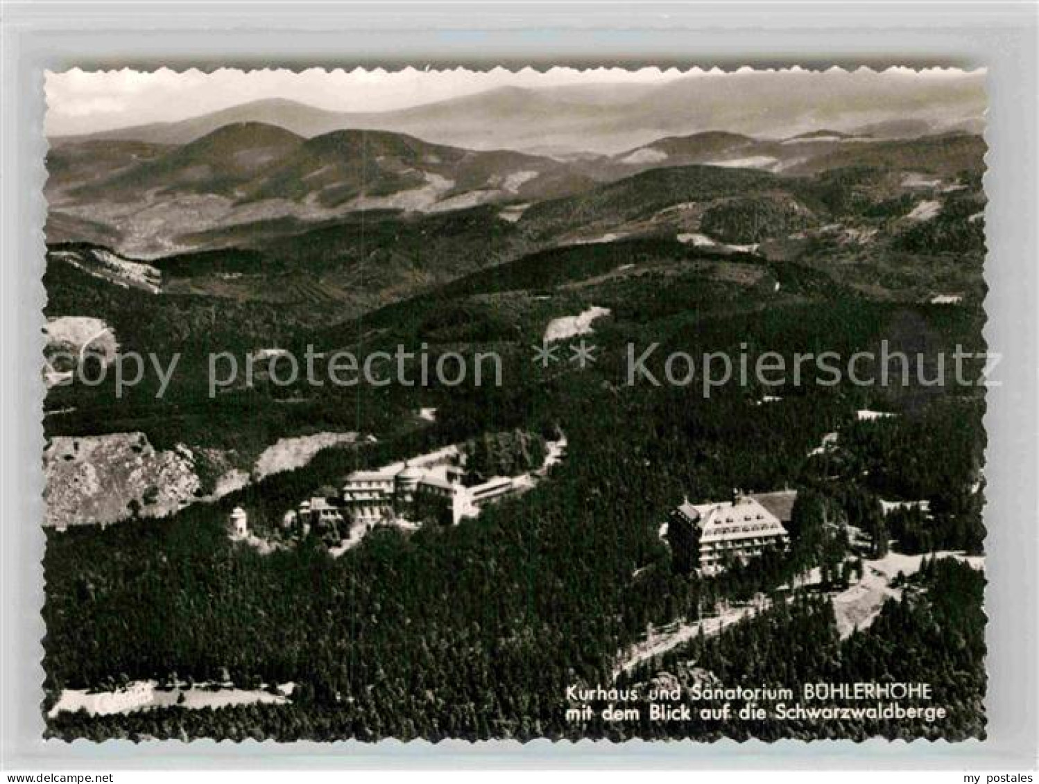 42854132 Buehlertal Kurhaus Und Sanatorium Buehlerhoehe Fliegeraufnahme Buehlert - Buehlertal