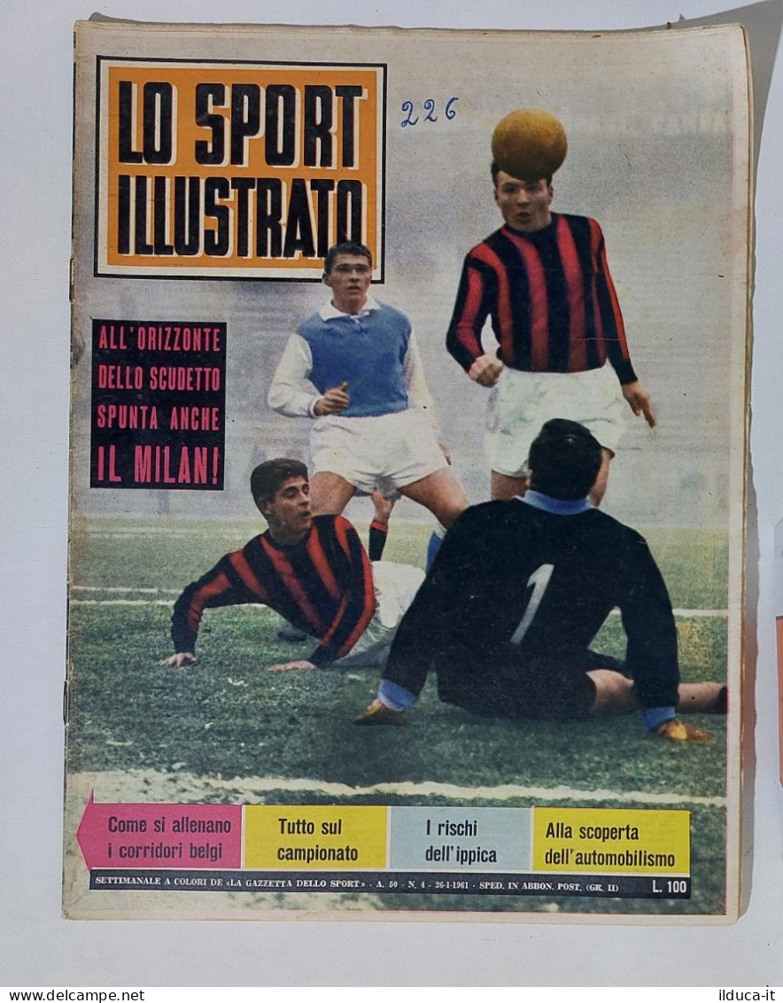 43902 Lo Sport Illustrato 1961 A. 50 N. 4 - Ippica / Automobilismo / Selmosson - Sports