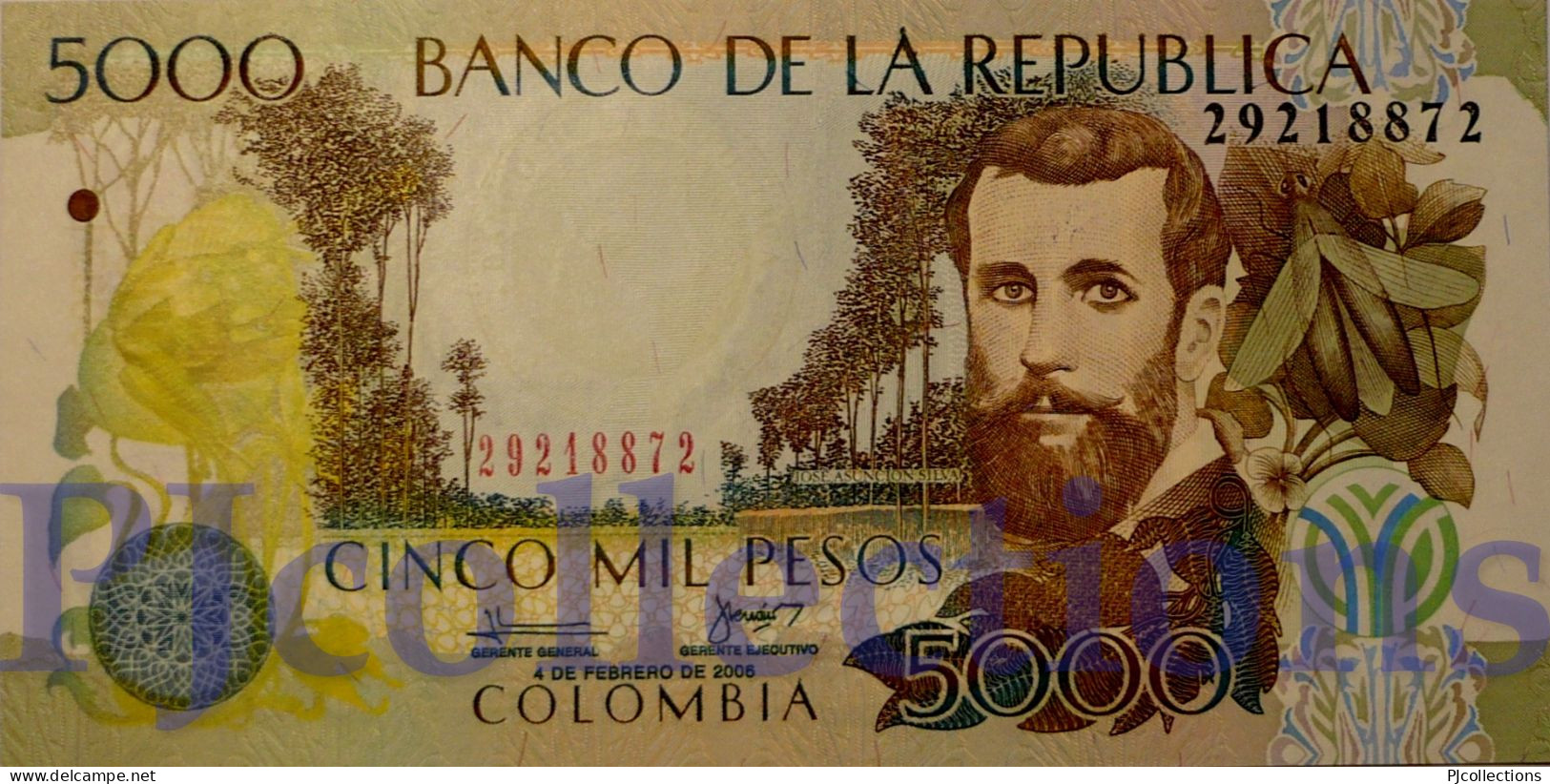 COLOMBIA 5000 PESOS ORO 2006 PICK 452g UNC - Colombia