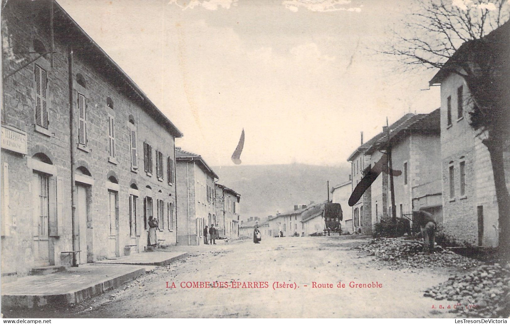 FRANCE - La Combe Des Eparres - Route De Grenoble - Carte Postale Ancienne - Autres & Non Classés