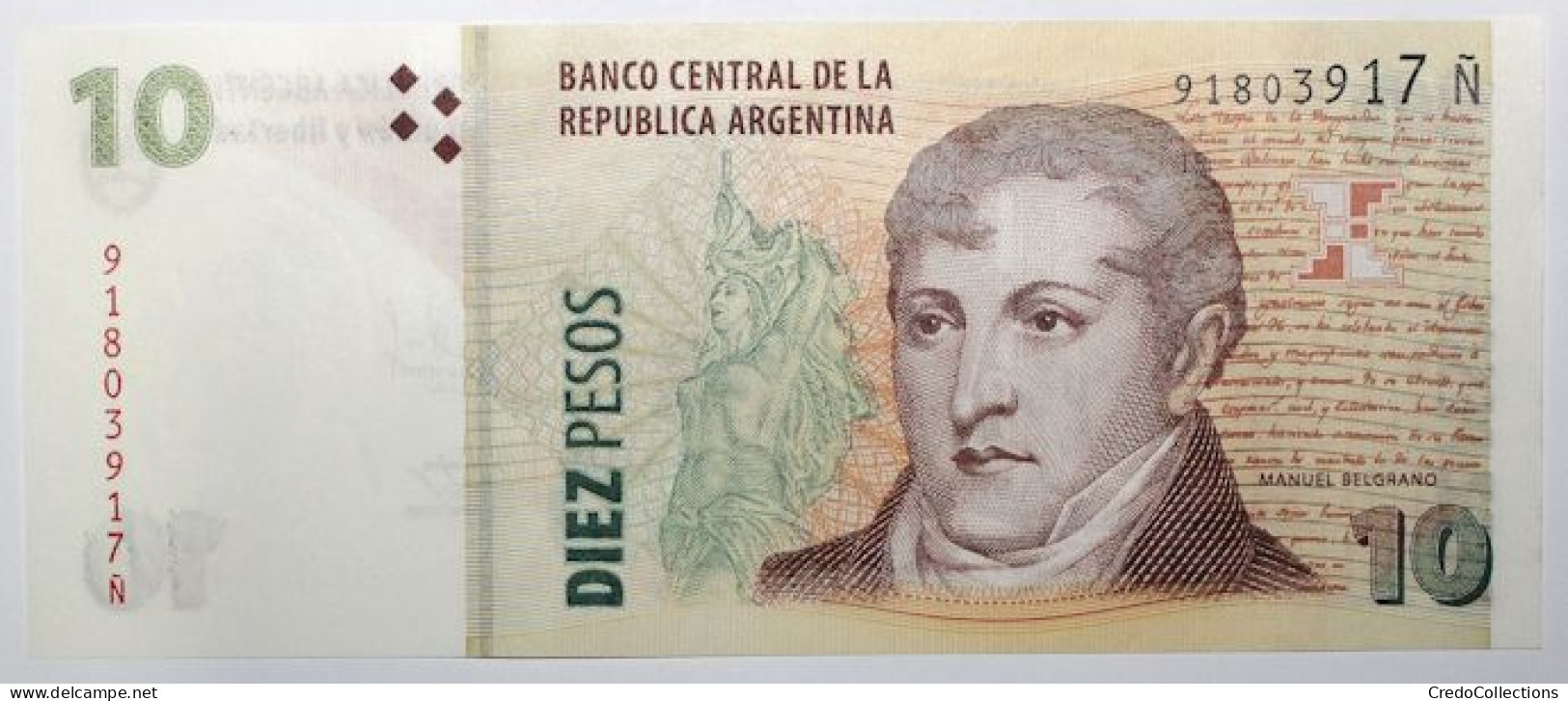 Argentine - 10 Pesos - 2014 - PICK 354b - NEUF - Argentine