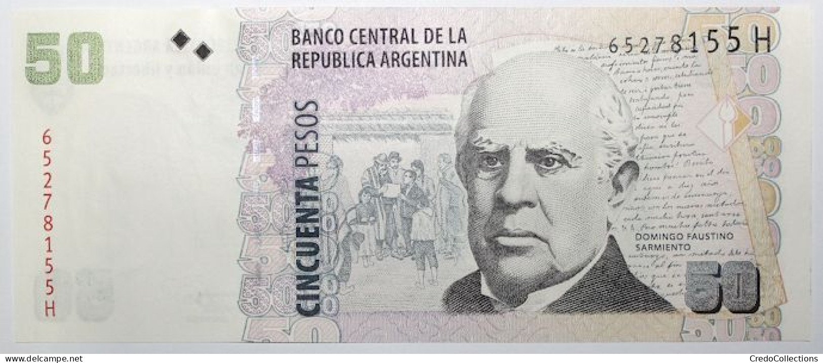 Argentine - 50 Pesos - 2014 - PICK 356a.7 - NEUF - Argentine