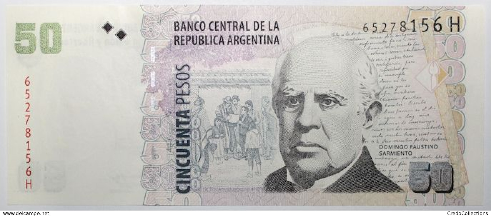 Argentine - 50 Pesos - 2014 - PICK 356a.7 - NEUF - Argentine