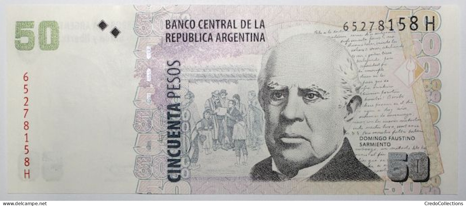 Argentine - 50 Pesos - 2014 - PICK 356a.7 - NEUF - Argentine