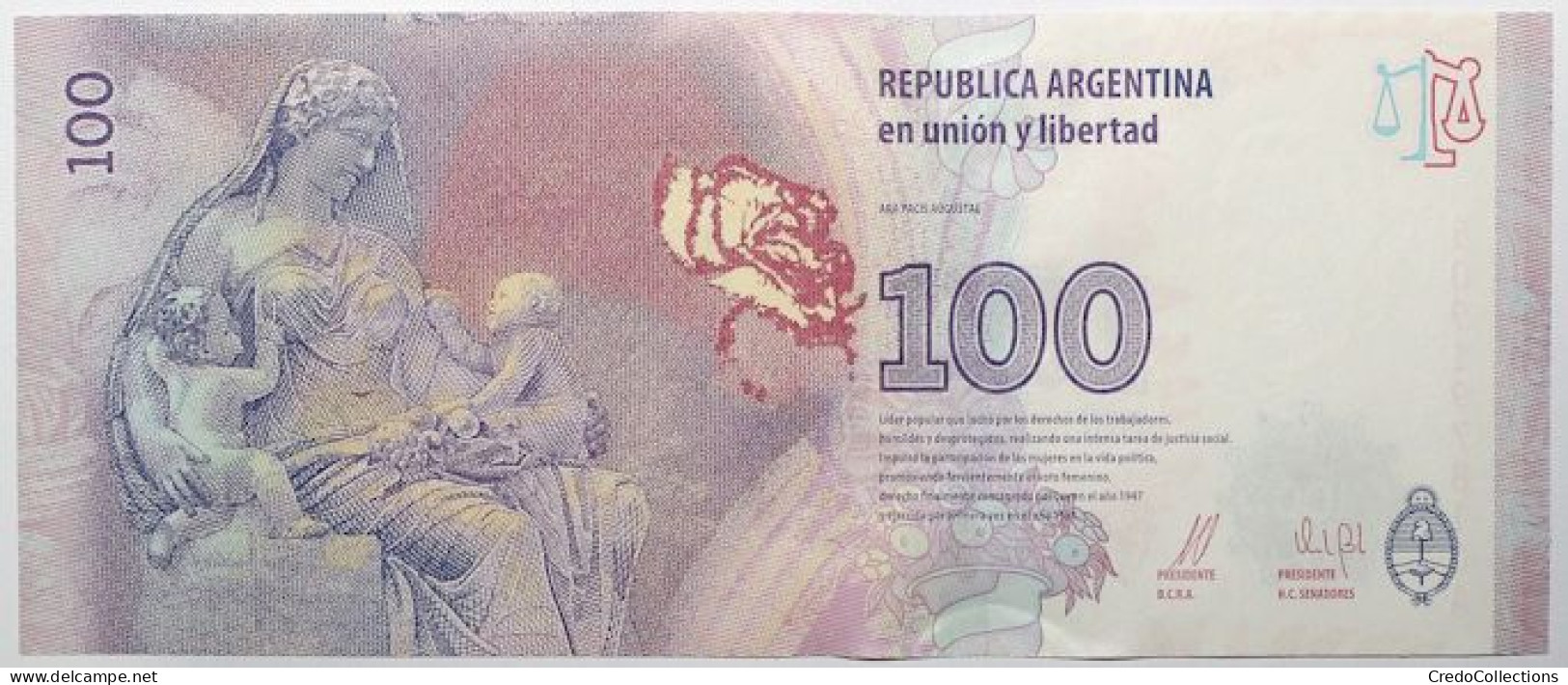 Argentine - 100 Pesos - 2016 - PICK 358c - NEUF - Argentine