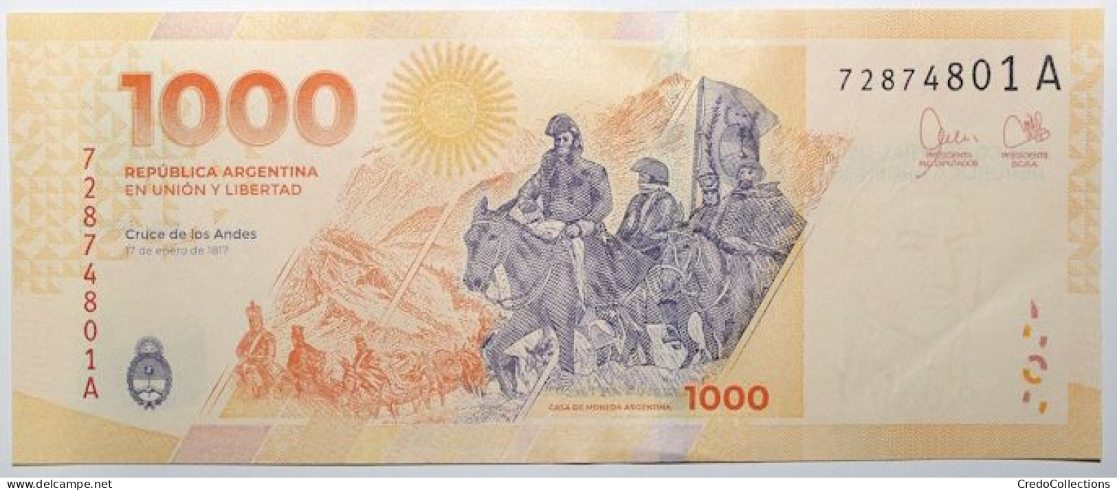 Argentine - 1000 Pesos - 2023 - PICK 370a - NEUF - Argentine