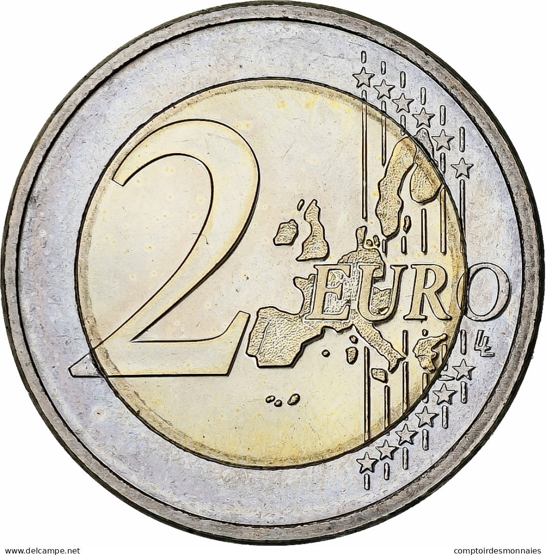 Luxembourg, 2 Euro, Grand Duc Henri Et Monogramme, 2004, Utrecht, SUP+ - Lussemburgo