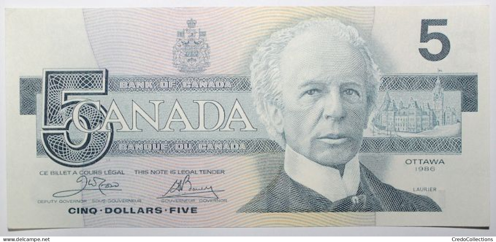 Canada - 5 Dollars - 1986 - PICK 95a.1 - SPL - Kanada