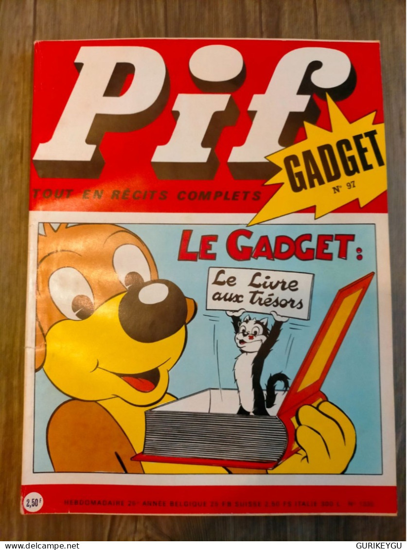 PIF GADGET N° 97  PLACID Et MUZO  1970 TTBE - Pif & Hercule