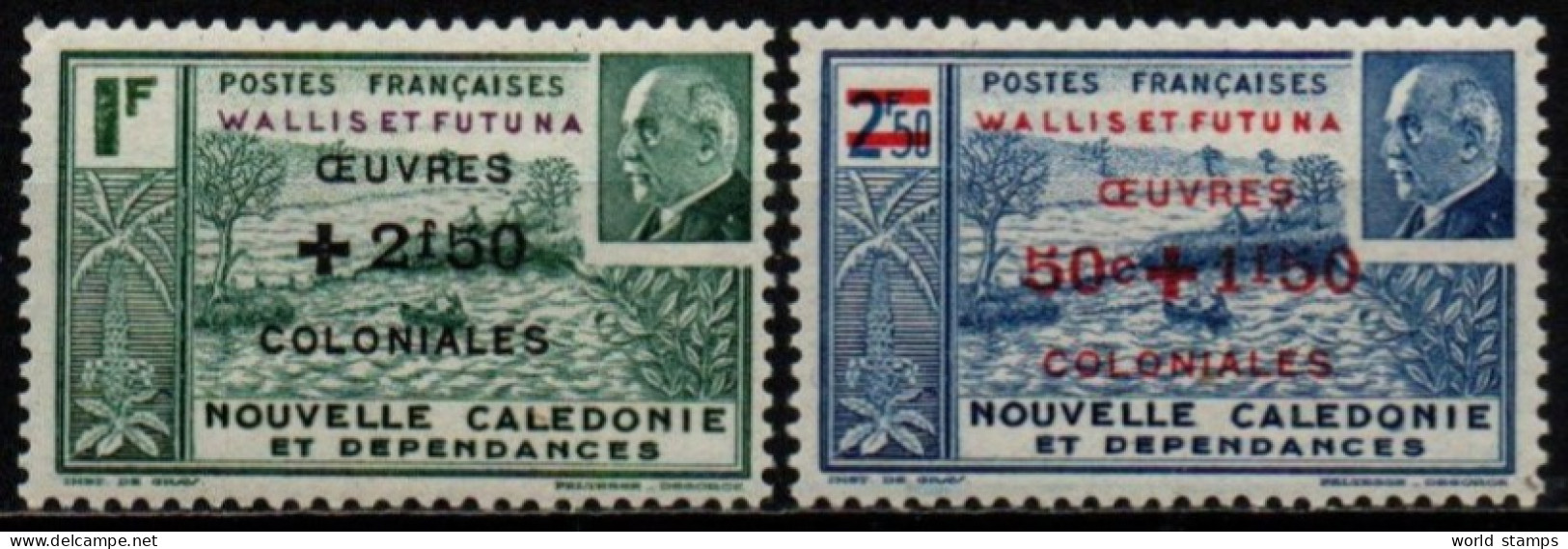 WALLIS ET FUTUNA 1944 * - Unused Stamps