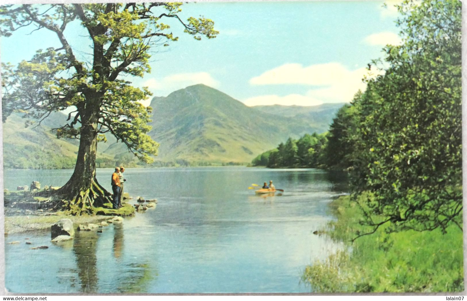 C. P. A. : England : Cumberland/Westmorland : BUTTERMERE, Stamp In 1980 - Buttermere